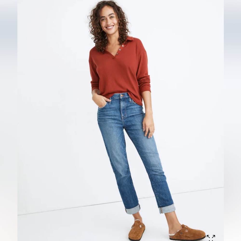 Madewell High Rise Boyjean